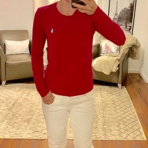 Polo Ralph Lauren Fuschia Pink Long Sleeve SP